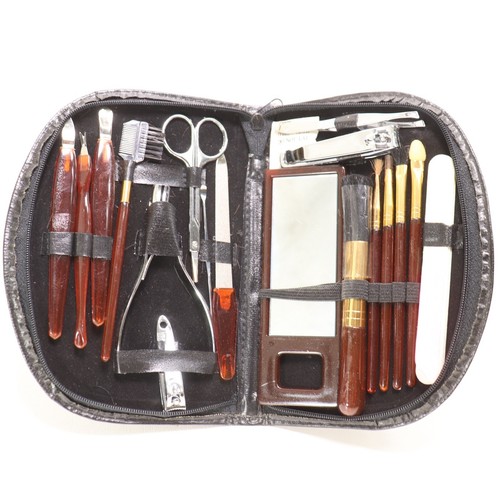 Manicure pedicure set pink - pedicure,